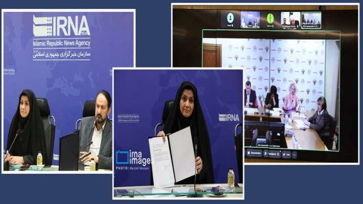 دانشکده خبر و دانشگاه آستراخان تفاهم‌نامه همکاری امضا کردند